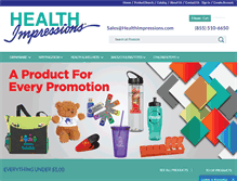 Tablet Screenshot of healthimpressions.com